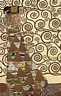 Expectation (gold foil) by Gustav Klimt